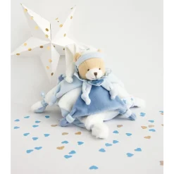 Doudou & Compagnie                    Doudou Ours Petit Chou    Bleu            27 cm