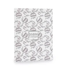 Doudou & Compagnie                    Doudou plat lapin    Blanc