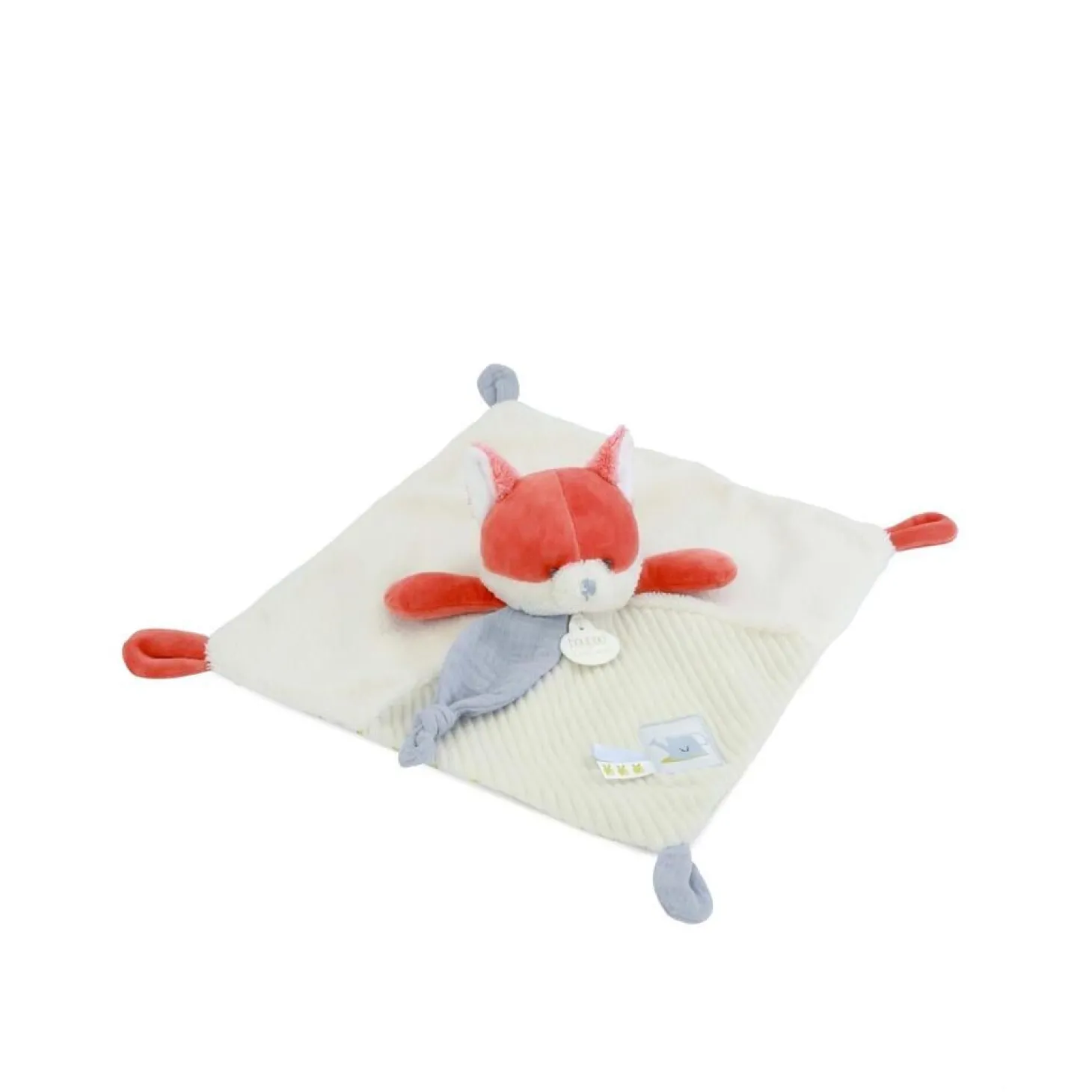 Doudou & Compagnie Doudou Romarin Le Renard Multicolore 27 cm