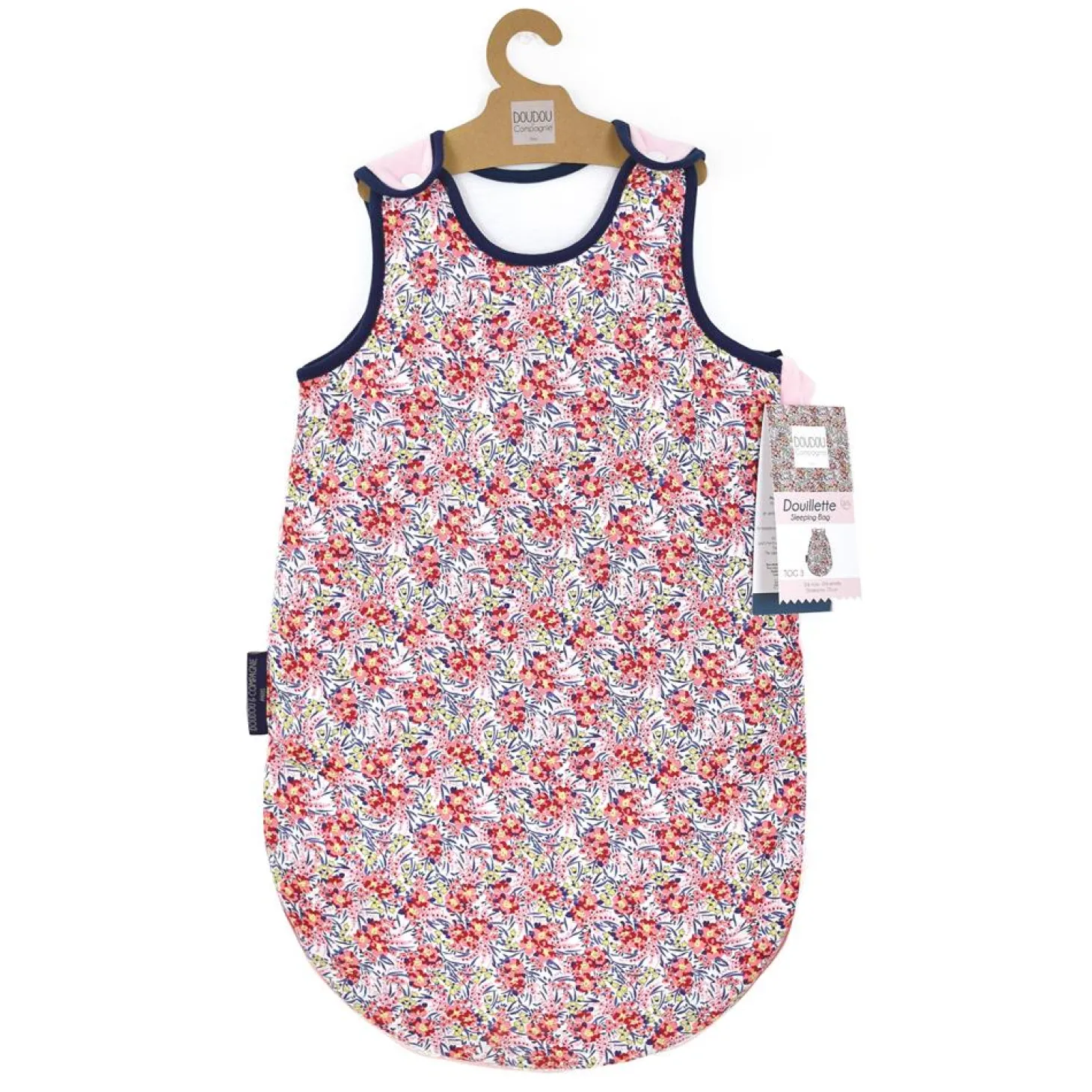 Doudou & Compagnie Gigoteuse BOH'AIME Rose 0-6 mois