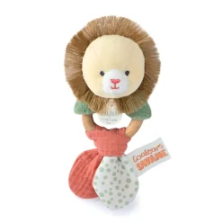 Doudou & Compagnie Hochet Lion 15 cm