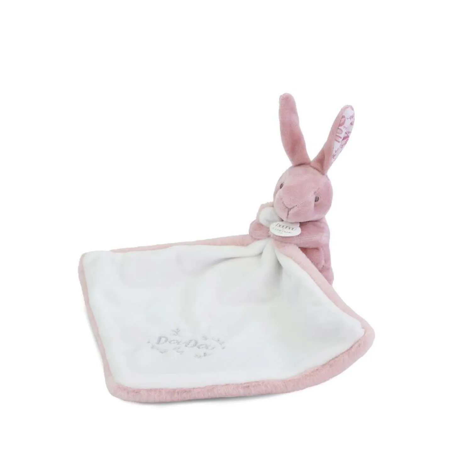 Doudou & Compagnie Lapin avec Doudou Rose 10 cm