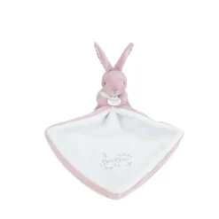Doudou & Compagnie Lapin avec Doudou Rose 10 cm