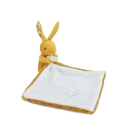 Doudou & Compagnie Lapin avec Doudou Ocre 10 cm