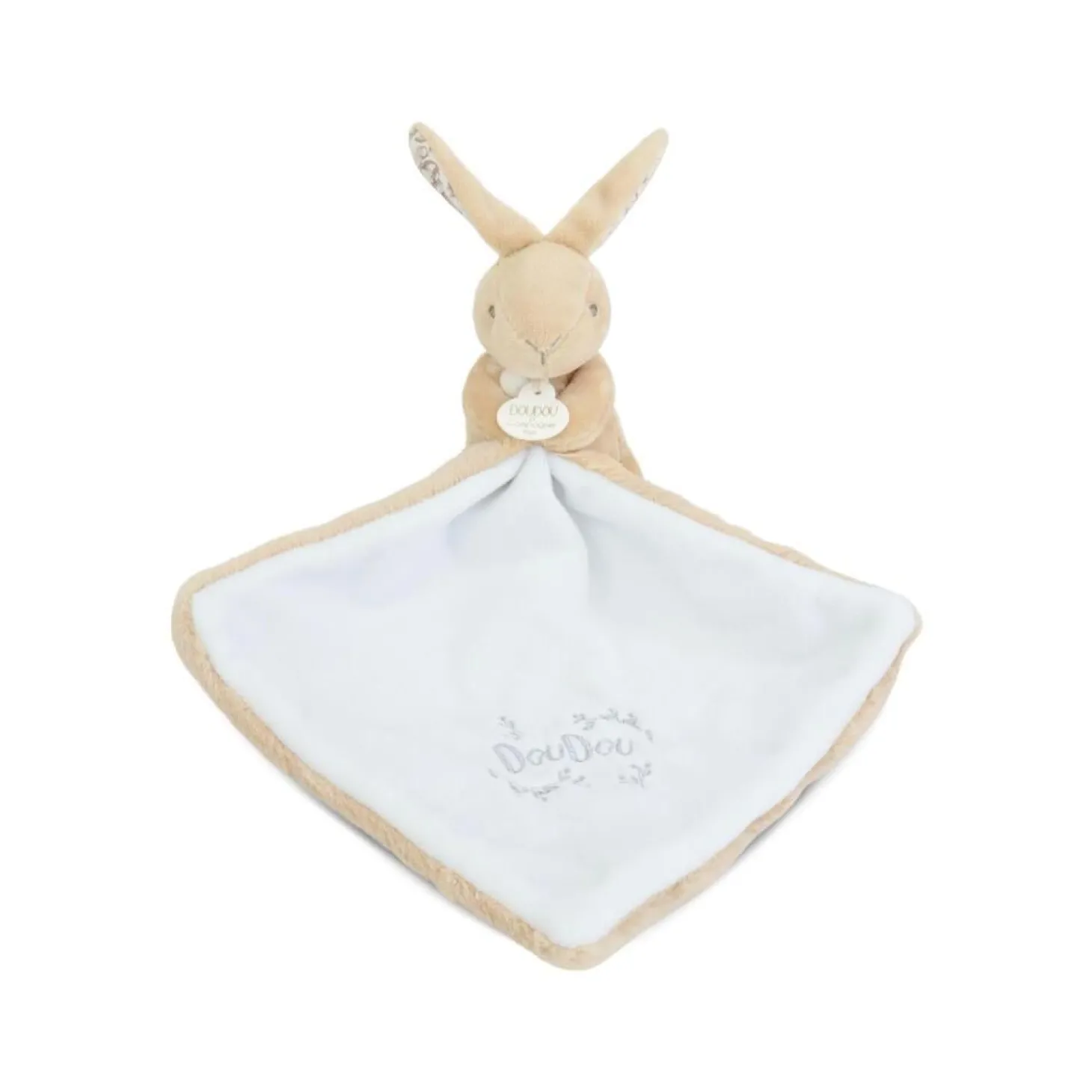 Doudou & Compagnie Lapin avec Doudou Beige 10 cm