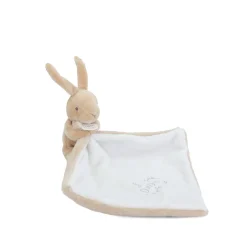 Doudou & Compagnie Lapin avec Doudou Beige 10 cm