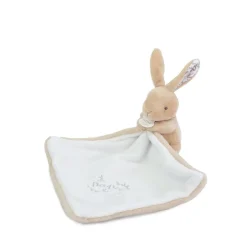 Doudou & Compagnie Lapin avec Doudou Beige 10 cm