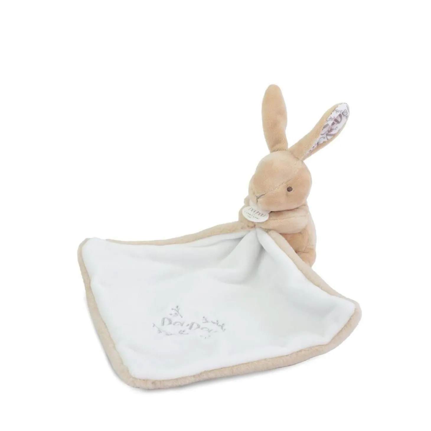 Doudou & Compagnie Lapin avec Doudou Beige 10 cm