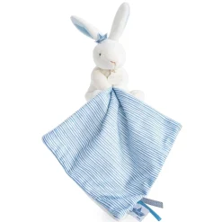 Doudou & Compagnie                    Lapin pantin avec mouchoir    Bleu            10 cm