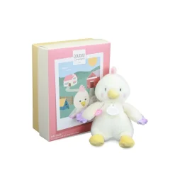 Doudou & Compagnie Les Doudous de la ferme avec boites sonores Multicolore 17 cm
