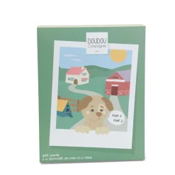 Doudou & Compagnie Les Doudous de la ferme avec boites sonores Multicolore 17 cm