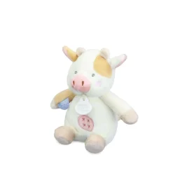Doudou & Compagnie Les Doudous de la ferme avec boites sonores Multicolore 17 cm