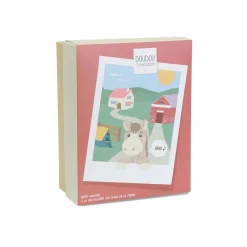 Doudou & Compagnie Les Doudous de la ferme avec boites sonores Multicolore 17 cm