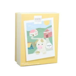 Doudou & Compagnie Les Doudous de la ferme avec boites sonores Multicolore 17 cm