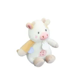 Doudou & Compagnie Les Doudous de la ferme avec boites sonores Multicolore 17 cm