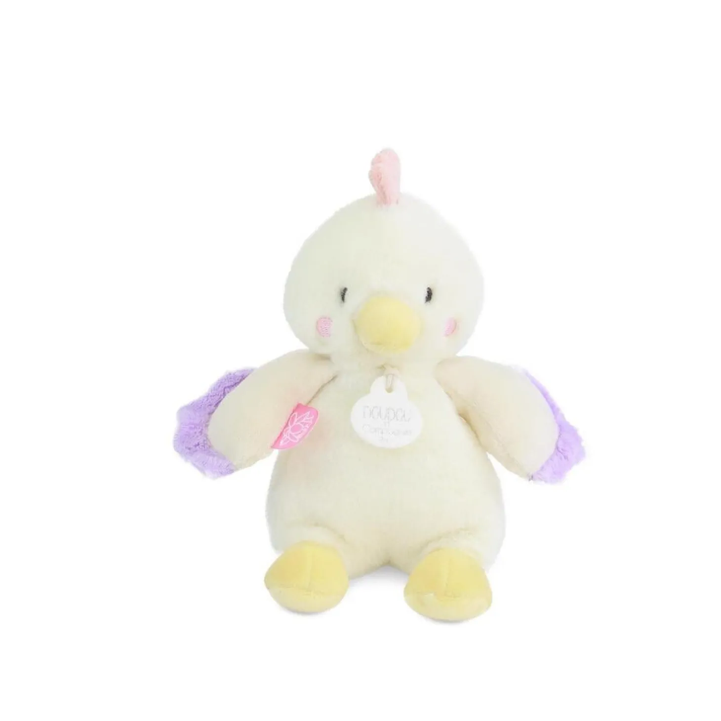 Doudou & Compagnie Les Doudous de la ferme avec boites sonores Multicolore 17 cm