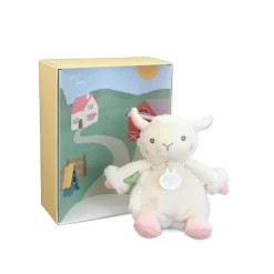 Doudou & Compagnie Les Doudous de la ferme avec boites sonores Multicolore 17 cm