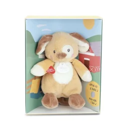 Doudou & Compagnie Les Doudous de la ferme avec boites sonores Multicolore 17 cm