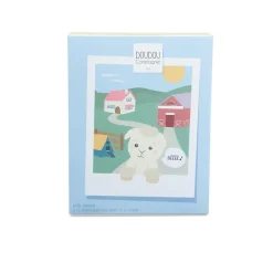 Doudou & Compagnie Les Doudous de la ferme avec boites sonores Multicolore 17 cm