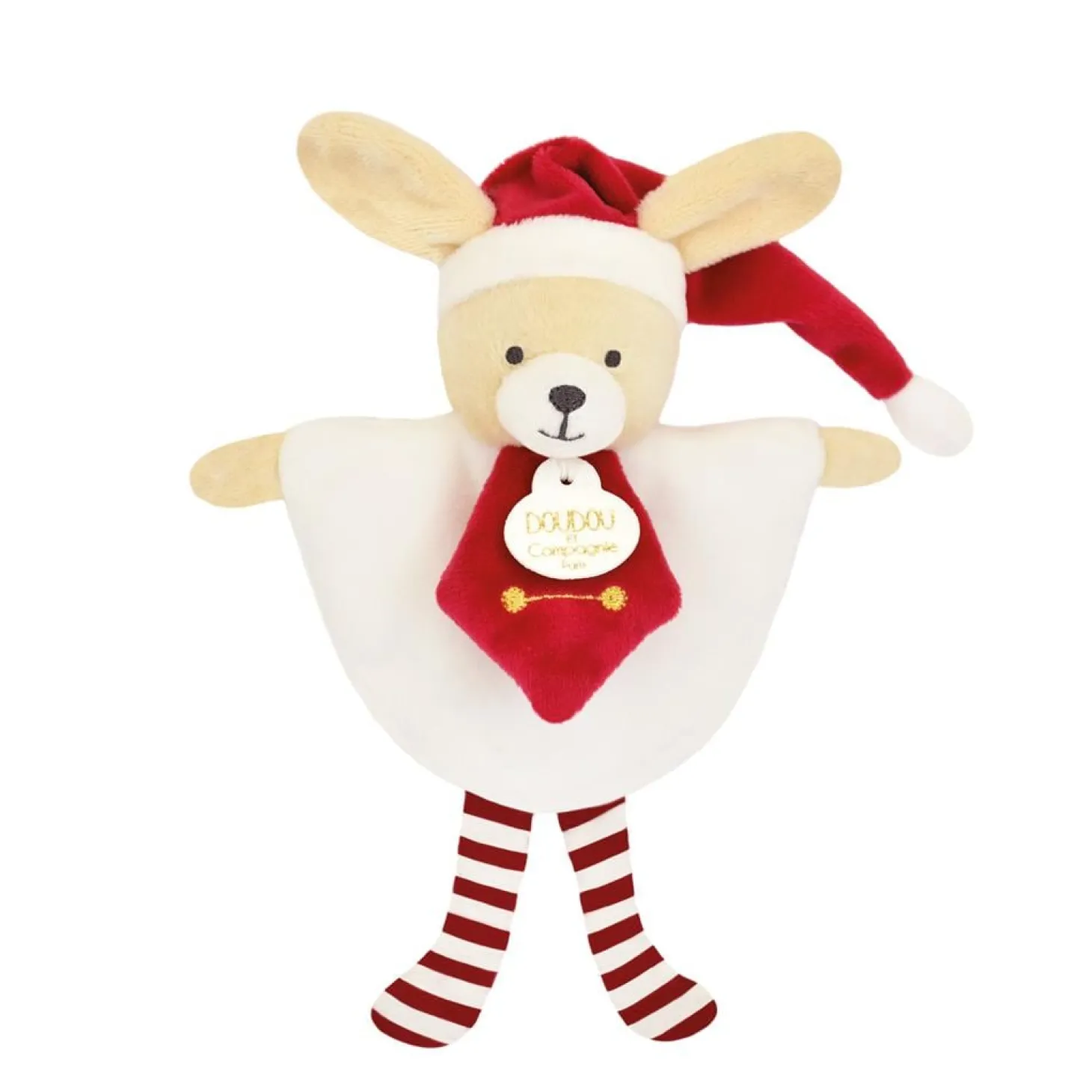 Doudou & Compagnie Les petits lutins de Noël– 1 modèle parmi 6 (envoyé aléatoirement) Multicouleur