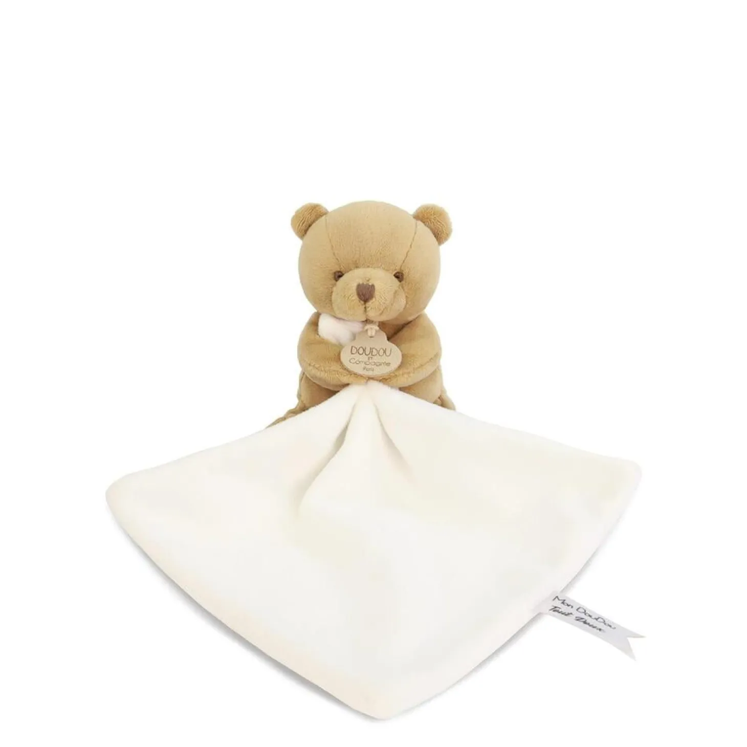 Doudou & Compagnie Mon petit ourson assortis par 8 Multicolore 10 cm