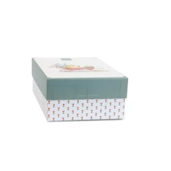 Doudou & Compagnie Pantin avec doudou Aneth La vache Multicolore 28 cm