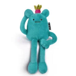 Doudou & Compagnie                    Peluche Billie Radish Miam    Bleu océan radis