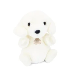Doudou & Compagnie                    Peluche les doux stretch Chien    Blanc