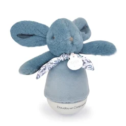 Doudou & Compagnie                    Peluche musicale Lapin Culbuto    Bleu