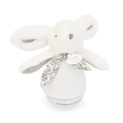 Doudou & Compagnie                    Peluche musicale Lapin Culbuto    Blanc