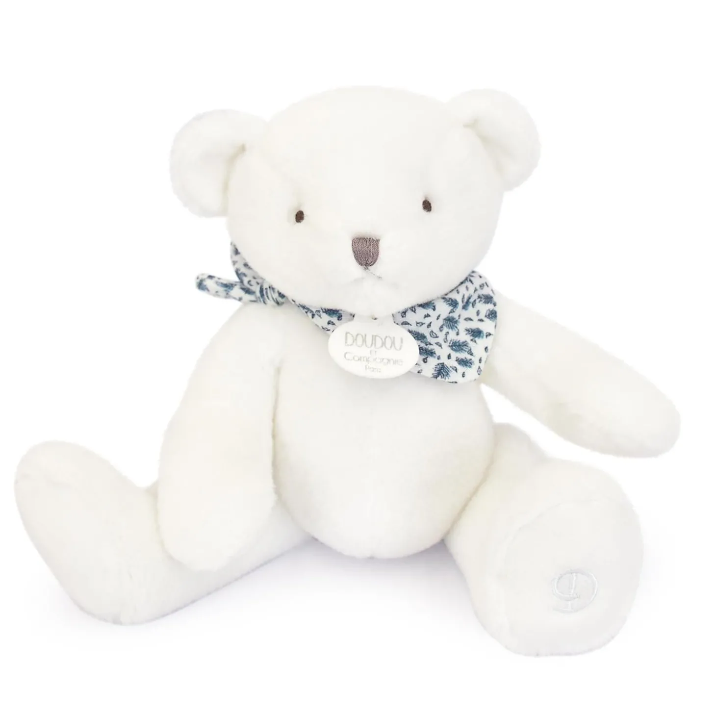 Doudou & Compagnie Peluche Ourson Blanc