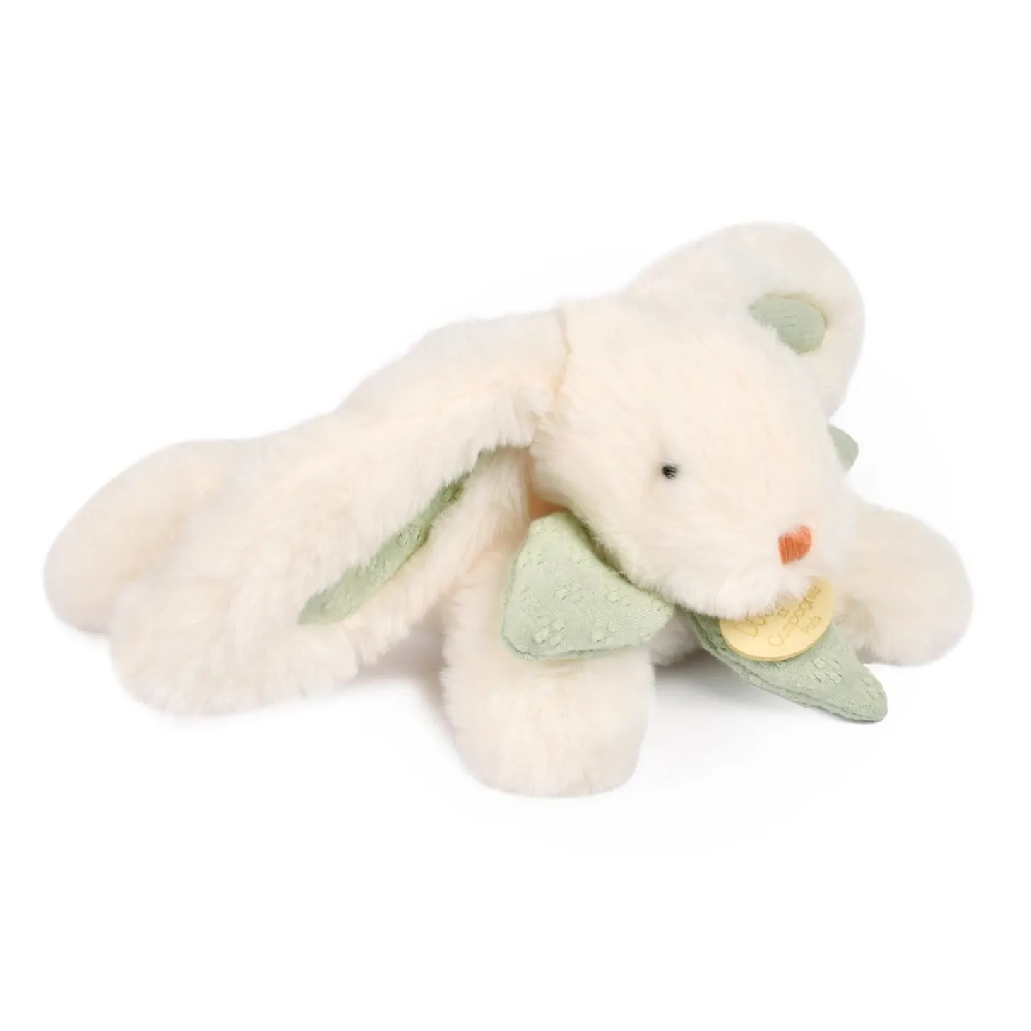 Doudou & Compagnie Peluche Pantin Lapin Bonbon Sauge
