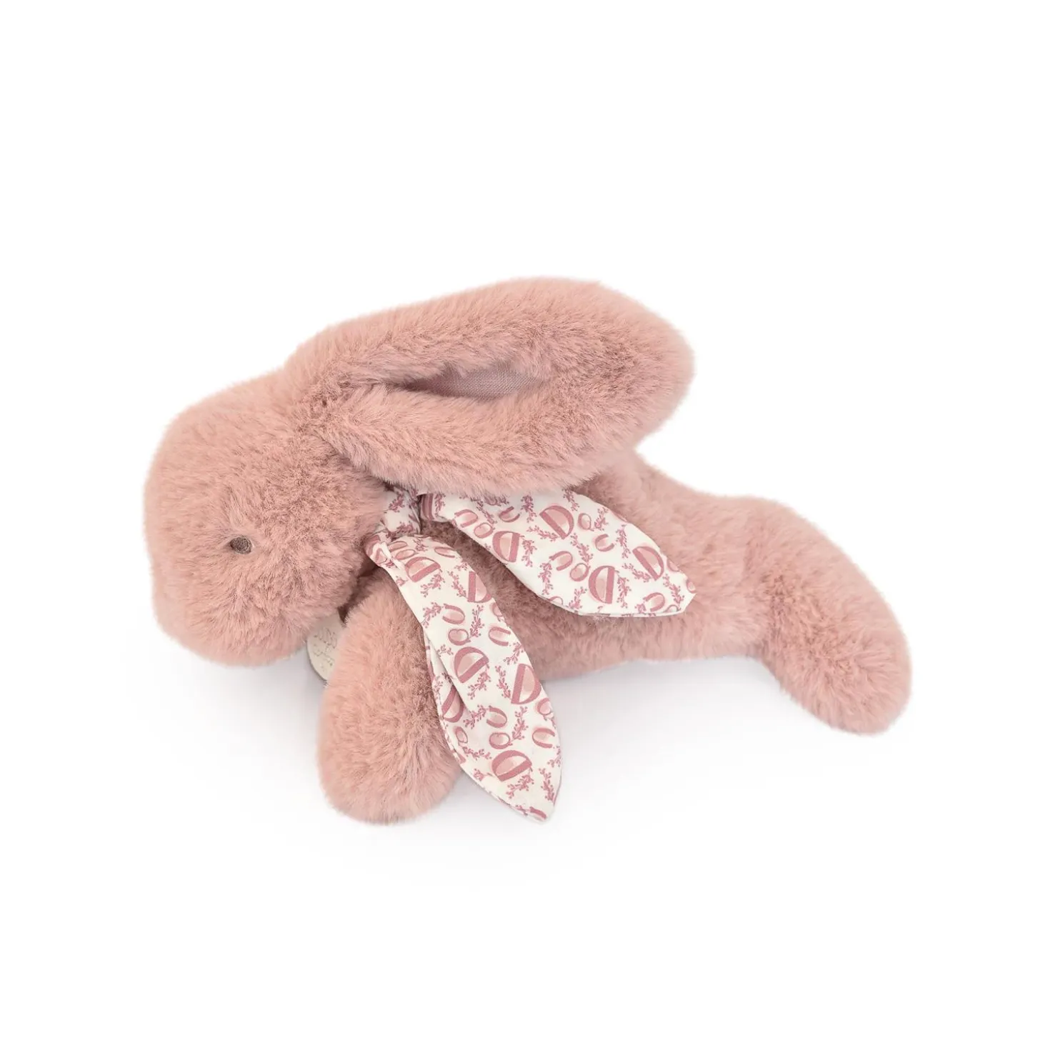 Doudou & Compagnie Peluche petit lapin pantin Rose
