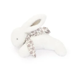 Doudou & Compagnie                    Peluche petit lapin pantin    Blanc