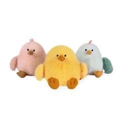 Doudou & Compagnie Peluche Piou Rose