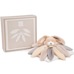Doudou & Compagnie                    Peluche plate Lapin    Taupe