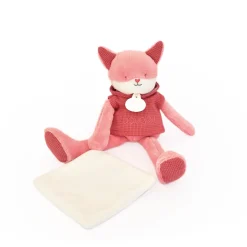 Doudou & Compagnie Peluche Sweety renard Rose