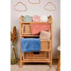 Doudou & Compagnie                    Plaid douceur    Rose            70x100 cm