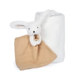 Doudou & Compagnie                    Plaid et doudou Happy Wild    Blanc            100x70 cm