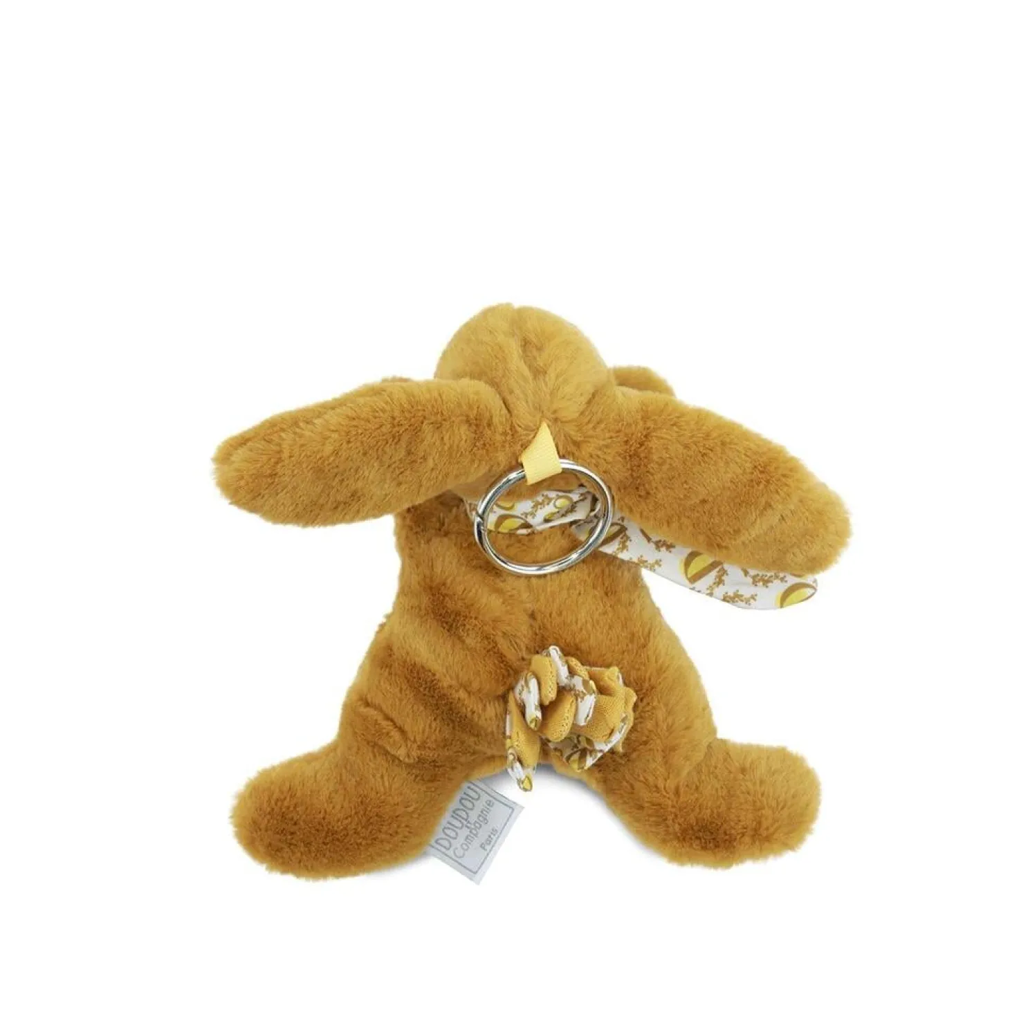 Doudou & Compagnie Porte-clés bijoux de 6 sacs assortis Lapin doudou Multicolore 16 cm