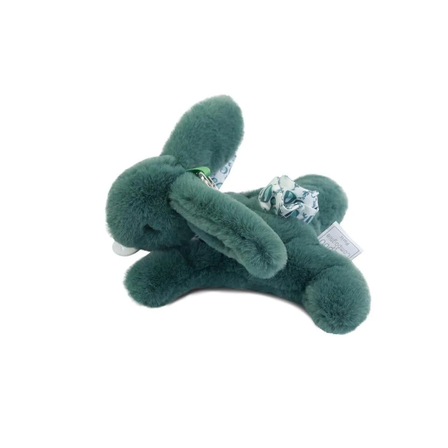 Doudou & Compagnie Porte-clés bijoux de 6 sacs assortis Lapin doudou Multicolore 16 cm