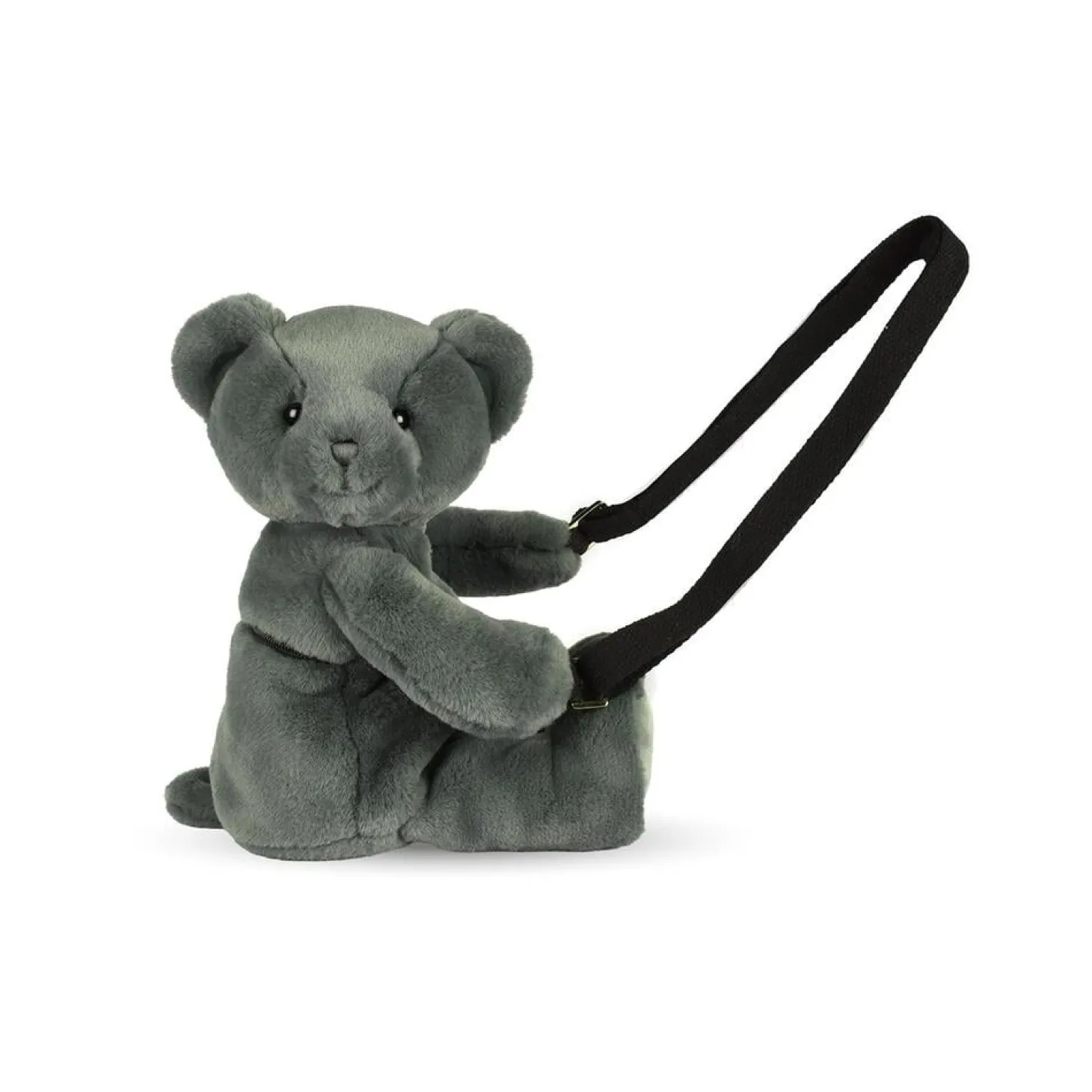 Doudou & Compagnie Sac Nounours Kaki 30 cm