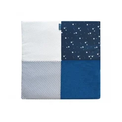 Doudou & Compagnie                    Tapidou Mosaique    Bleu Ciel            100x100 cm