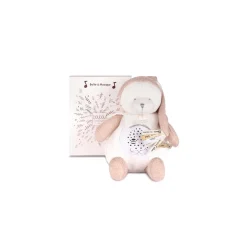 Doudou & Compagnie Veilleuse musicale pro Ours Doudou 25 ans Rose 18