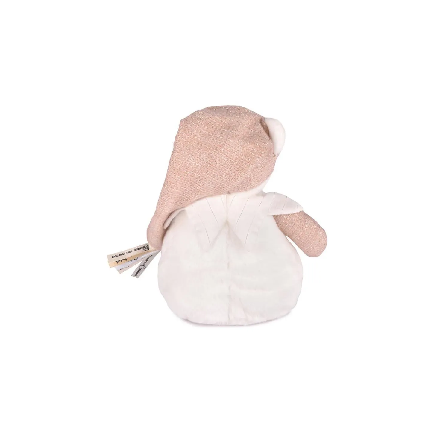 Doudou & Compagnie Veilleuse musicale pro Ours Doudou 25 ans Rose 18