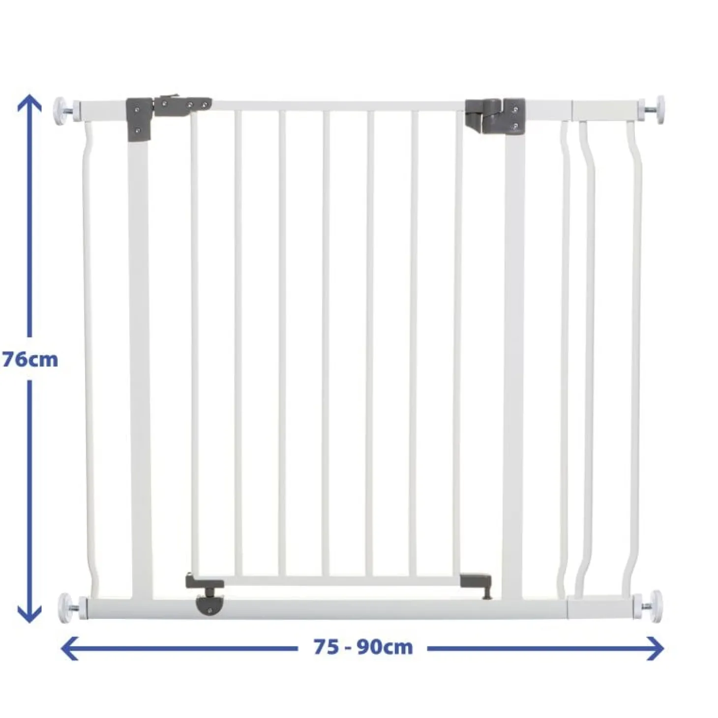 Dreambaby Extension pour barrières de sécurité Ava et Liberty Blanc