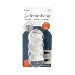 Dreambaby                    Protection d’angle Deluxe pack de 4    Transparent