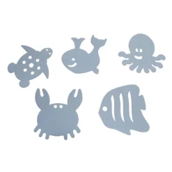 Dreambaby Tapis de bain antidérapantes 10pcs Bleu clair