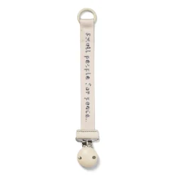 Elodie Détails Attache-tétine en Bois Small People For Peace Multicolore