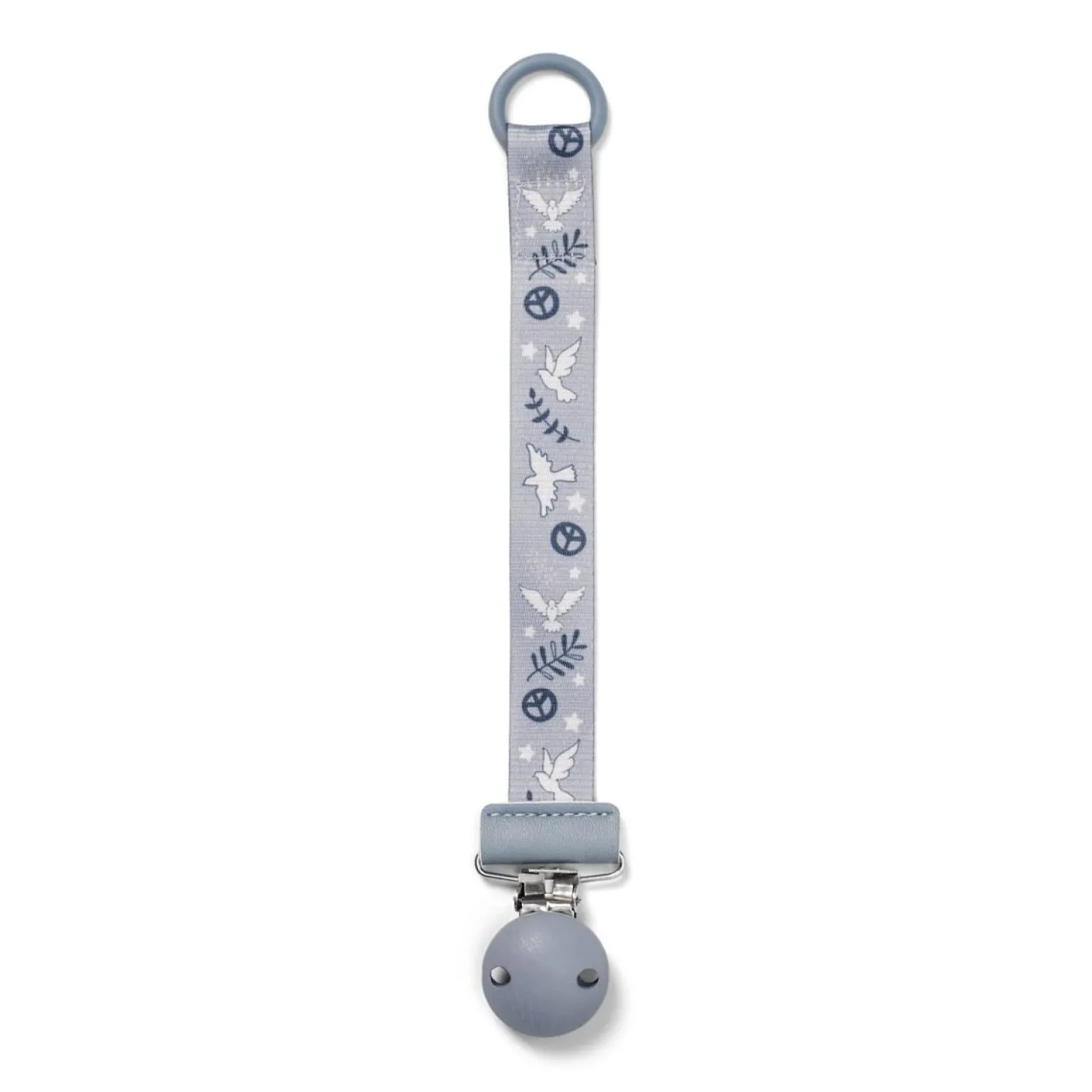Elodie Détails Attache-tétine en Bois Free Bird Multicolore